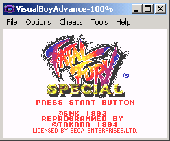 Title Screen GG Mask Off